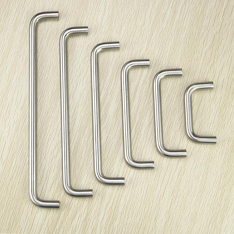 

U-Shaped Jinli Hardware Wardrobe and Drawer Handle 64mm Hole Distance