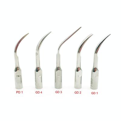 5ks/balení Dental Scaler Perio Scaler Tips Vhodné pro DTE Satelec Zubní vybavení GD1 GD2 GD3 GD4 PD1