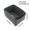 Filz Handtaschen Einlage Tasche Große Kapazität Tasche Stütze Geldbörse Liner Aufbewahrung Organisation Mehrere Taschen für Picotin Lock 18/22/26