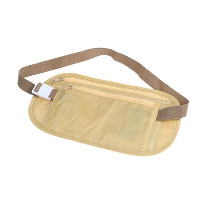 1Pc Universal Sports Waist Bag Money Belt For Travel Women And Men Slim Hidden Travel Wallet Mobile Phone Anti-Theft Bag