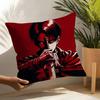 Levi Ackerman Attack On Titan Pillow Case Linen Cushion Covers For Decorative Sofa Home Pillows Case Car Chair Pillows Cases