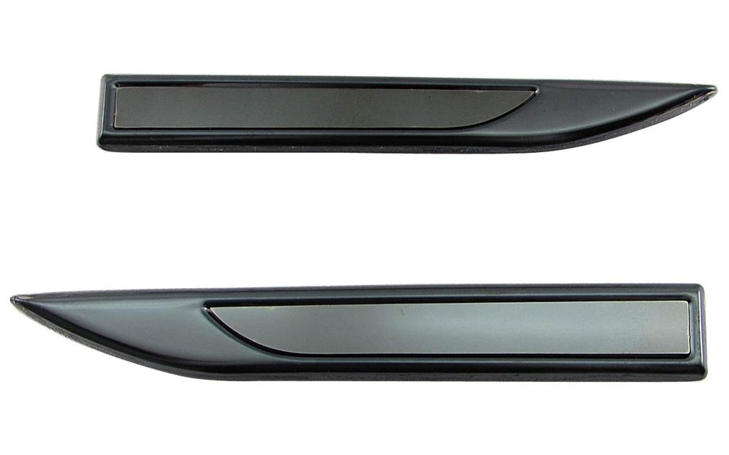 BRIGHTZ Stainless Steel Fender Garnish (Black) for Skyline V37 [SID-ETC-SMA-015] ZV37, YV37, HV37, HNV37, RV37
