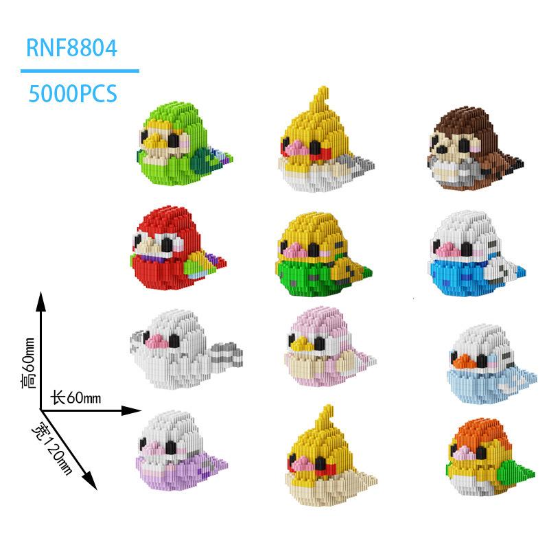 Magic Child Nezha Building Block Small Particles 2025 Boys And Girls Assembled Toys Adult Version Puzzle Gift Ornament