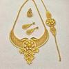 Middle East Jewelry Dubai Saudi Jewelry Bridal Necklace Earrings Ring Bracelet Four-piece Jewelry