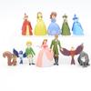 Colorful 12pcs Sofia The First Princess Sophia Cake Figures Perfect For Collectors