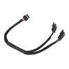 Can Bus Y Splitter Cable 558 465 Long Lifespan 4 Wire Y Splitter Cable for Holley EFI