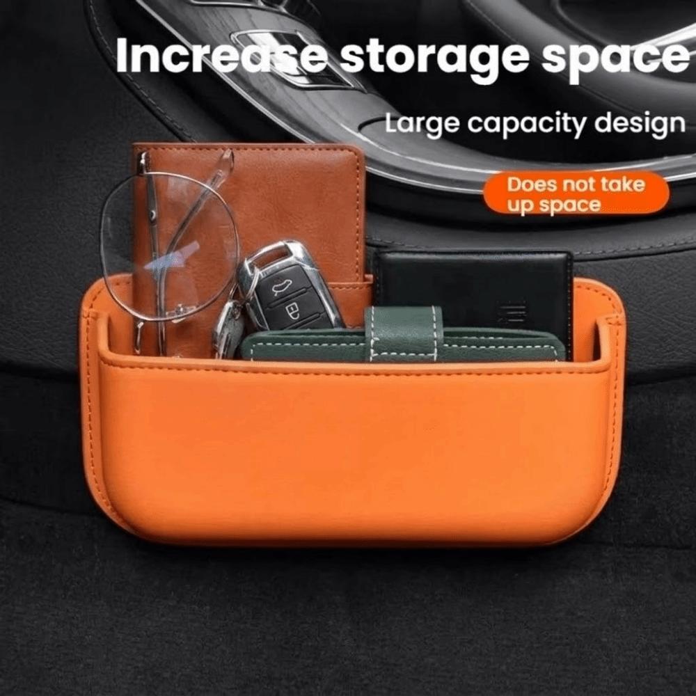 Large Capacity Car Seat Gap Organizer Wear-Resistant Vehicle Storage Box  Car Supplies