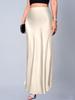 European & American Women's Imitation Silk Long Skirt, 2025 Spring/Autumn Collection