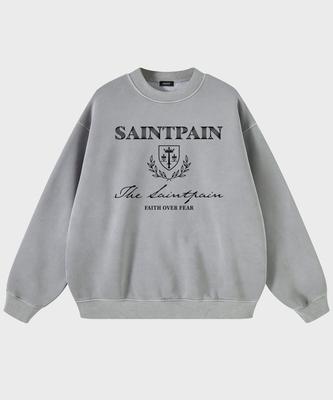SAINTPAIN Sp Heritage Pigment Oversized Sweatshirt Grey
