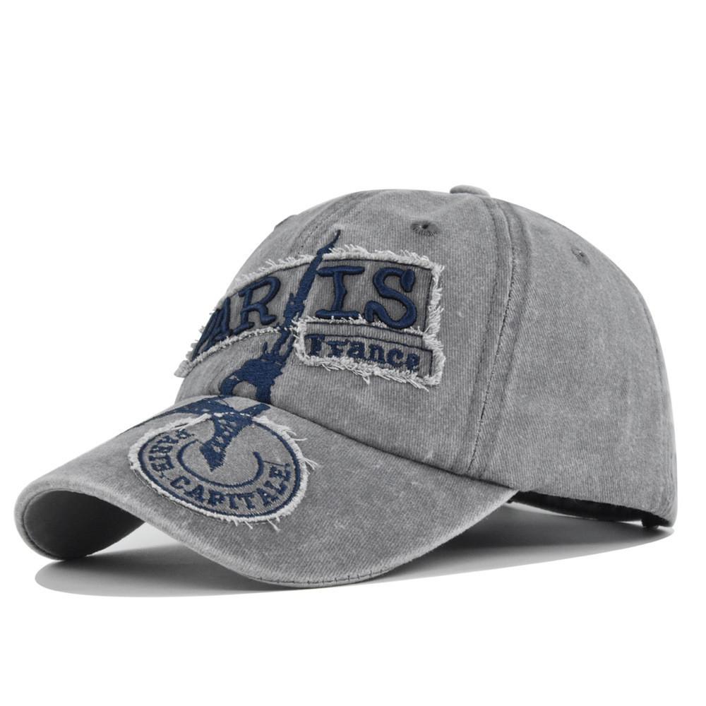 Tongue Hat Duck Letter Embroidered Baseball Hat Retro Make Old Sun Hat Fashion