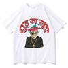 Gorillaz IDLES The God of Lying Maglietta in Cotone Unisex T-shirt Estiva Vintage Girocollo Manica Corta Maglietta 100% Cotone Streetwear