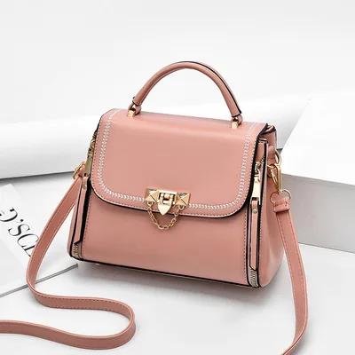 Crossbody Bag New Square PU Leather Women's Designer Handbag Pattern Shoulder Messenger Bag Sac Main Femme Purses and Handbags