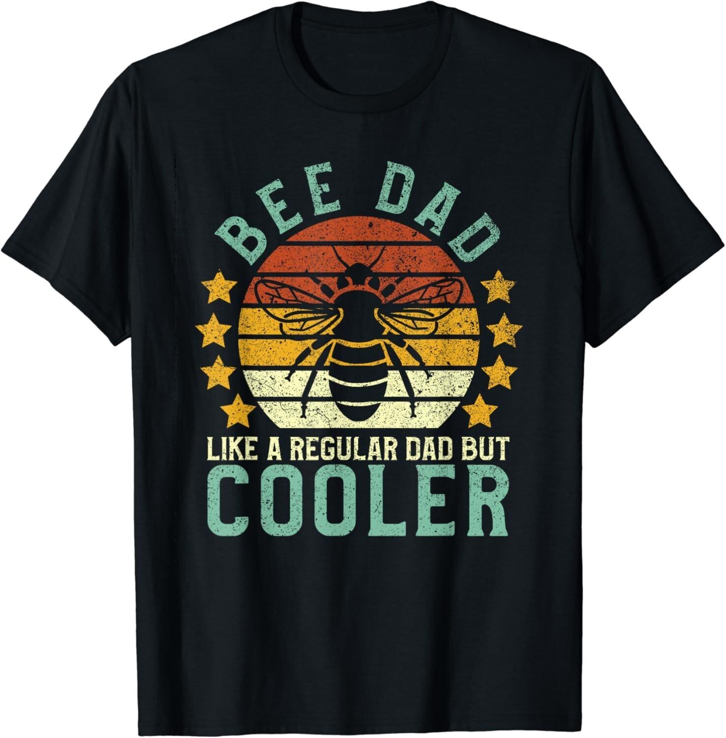Bee Dad _ Honey Beekeeper Funny Beekeeping Father_s Day Gift Unisex T-Shirt S разноцветный
