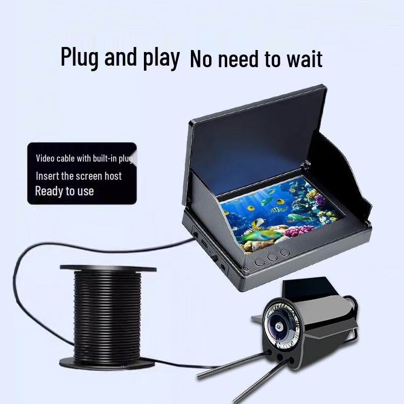 Underwater HD Camera Fish Finder with IPS Screen