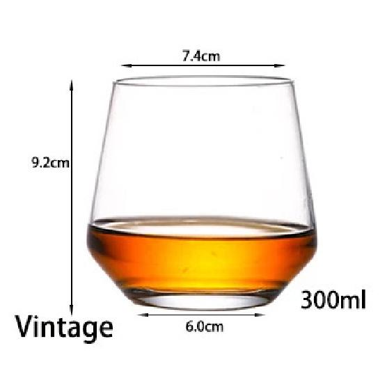 Bicchieri da Whiskey, Bicchieri da Scotch, Bicchieri Old Fashioned per Whiskey/Regalo Perfetto per gli Amanti dello Scotch/Bicchieri di Stile per Bourbon/Rum