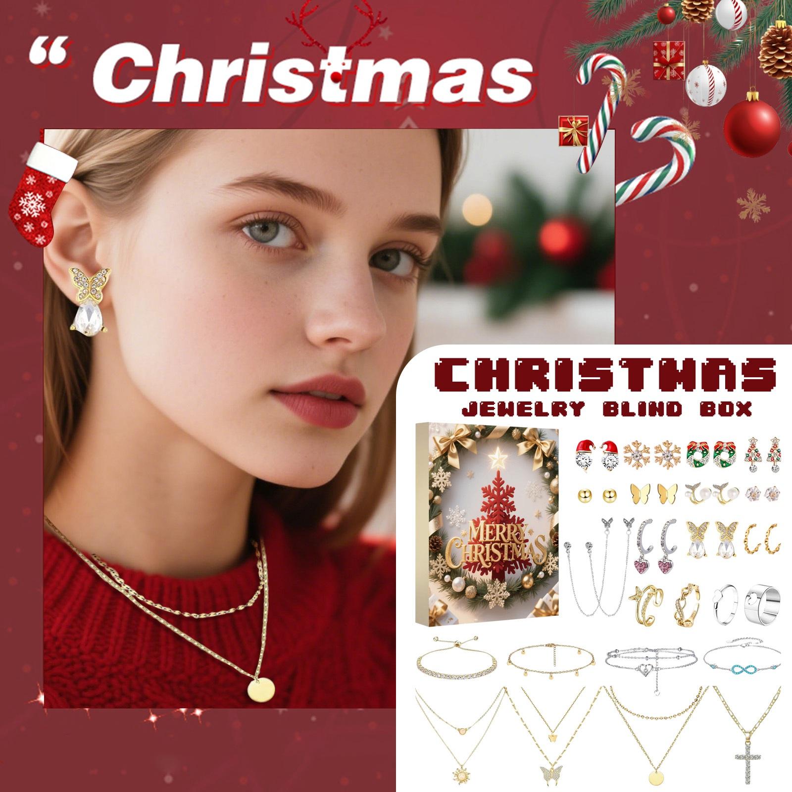 

Рождественский календарь обратного отсчета Адвента Календарь Бисерный браслет DIY Браслет Календарь обратного отсчета Подарок для девочки 24 шт. One Size золотой