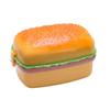 1PC Creative Hamburger Plastic Lunch Box Cute Cookie Shape Bento Box Lunch Box Students Cartoon Children BentoBox Tableware