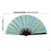 Foldable Hand Fan Bamboo Frame for Festival Wedding Birthday