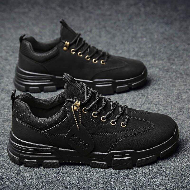 2025 New Autumn Martin Boots High Top Board Shoes Men's Fleece Warm Cotton Shoes Versatile Casual Tooling Shoes Men's