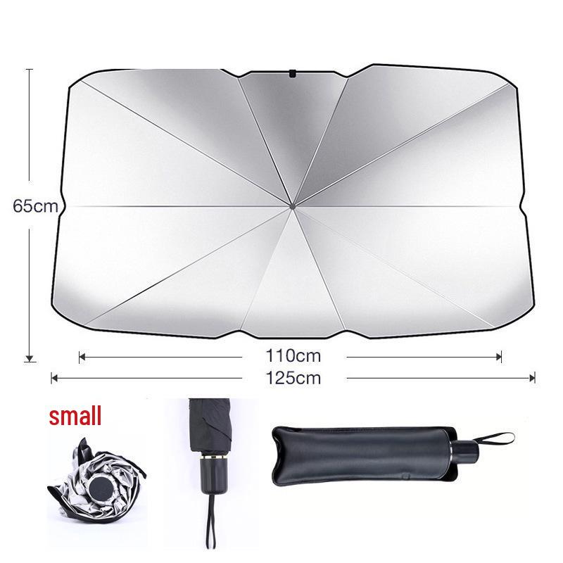 Portable Car Windshield Sunshade Umbrella - Sun Protection & Heat Insulation, Free Shipping