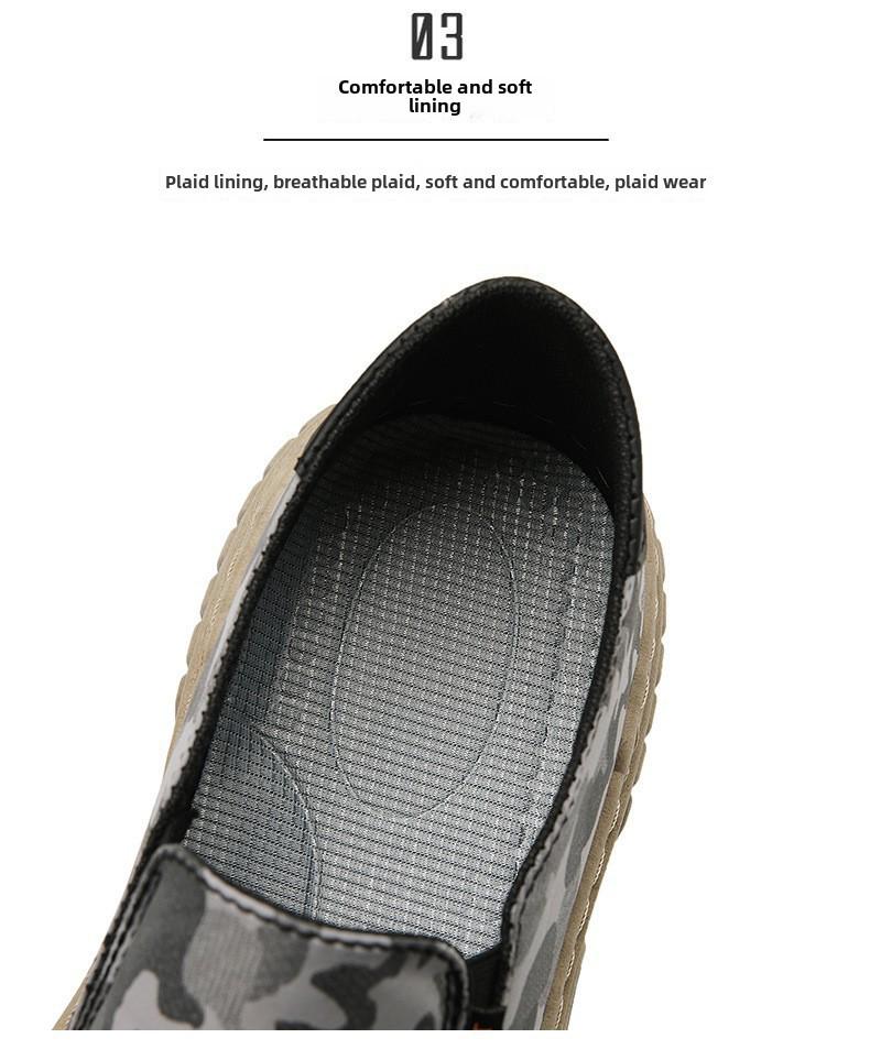 Men's Summer Ice Silk Breathable Slip-On Canvas Shoes