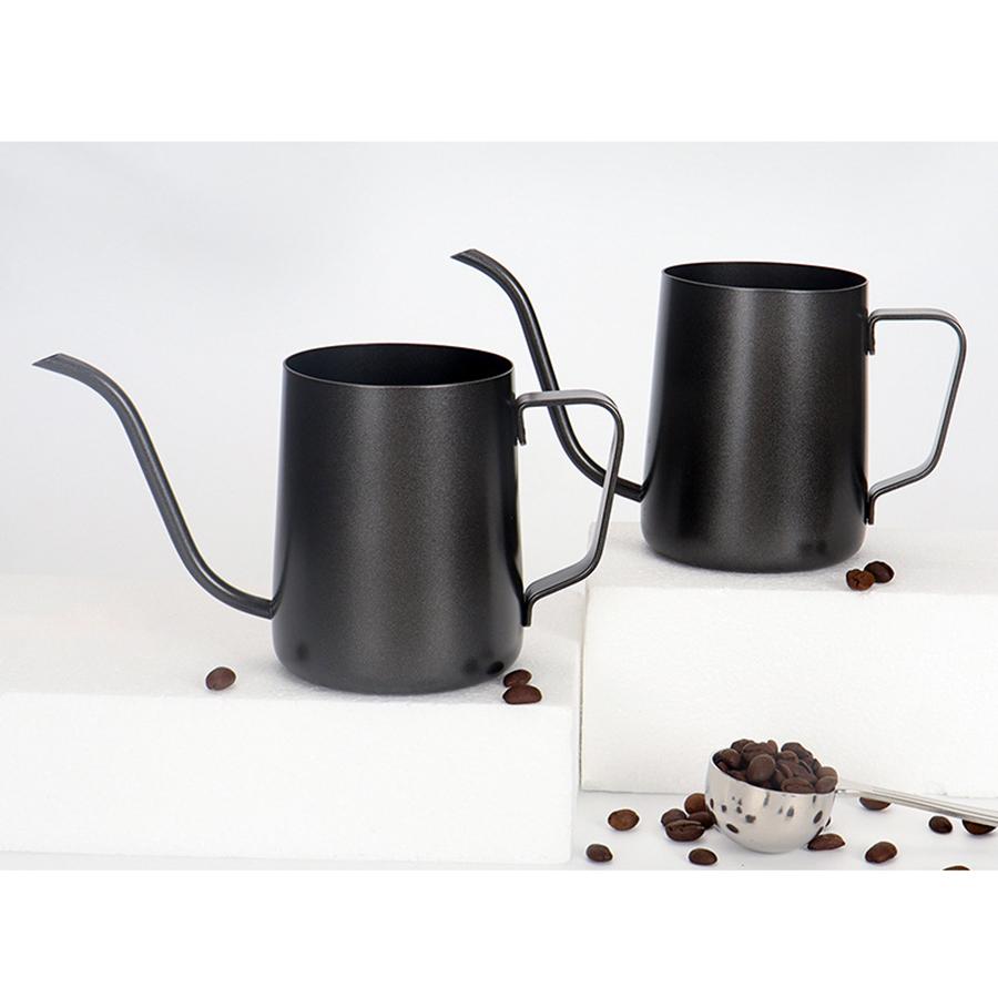 Pour Over Kettle Home Coffee Pouring Pot Hanging Ear Hand Blunt Long Narrow Drip Cup for Coffee Maker Carafe Camping Coffee Pot