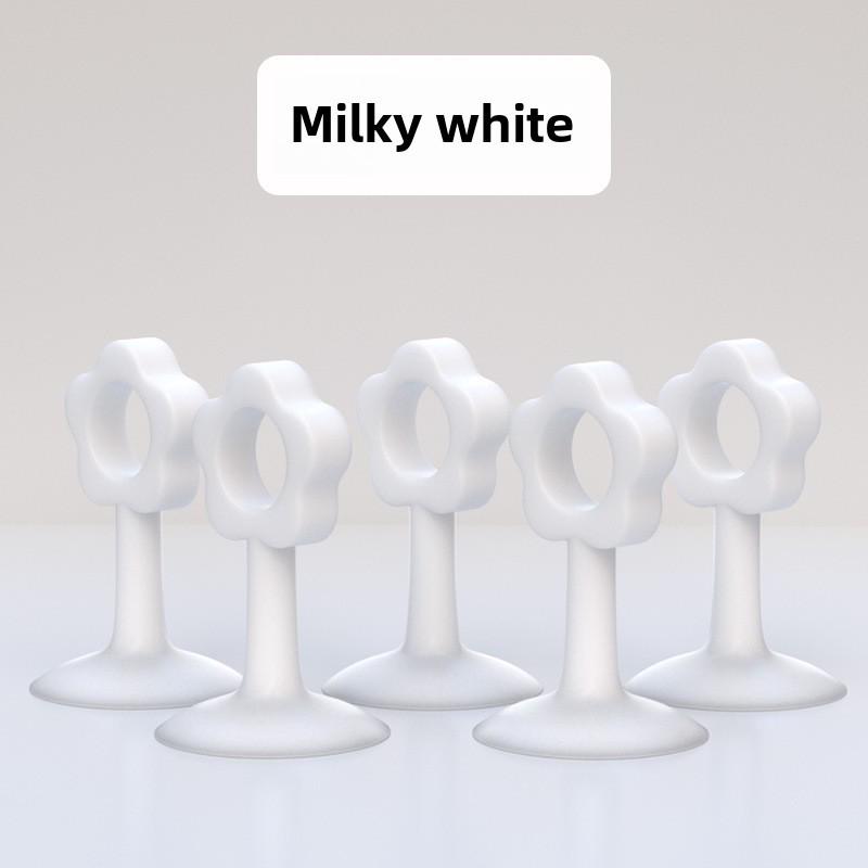 

Силиконовый дверной стопор с ручкой, установка без ударов, защита от столкновений, бесшумный буфер, защитная крышка доводчика двери