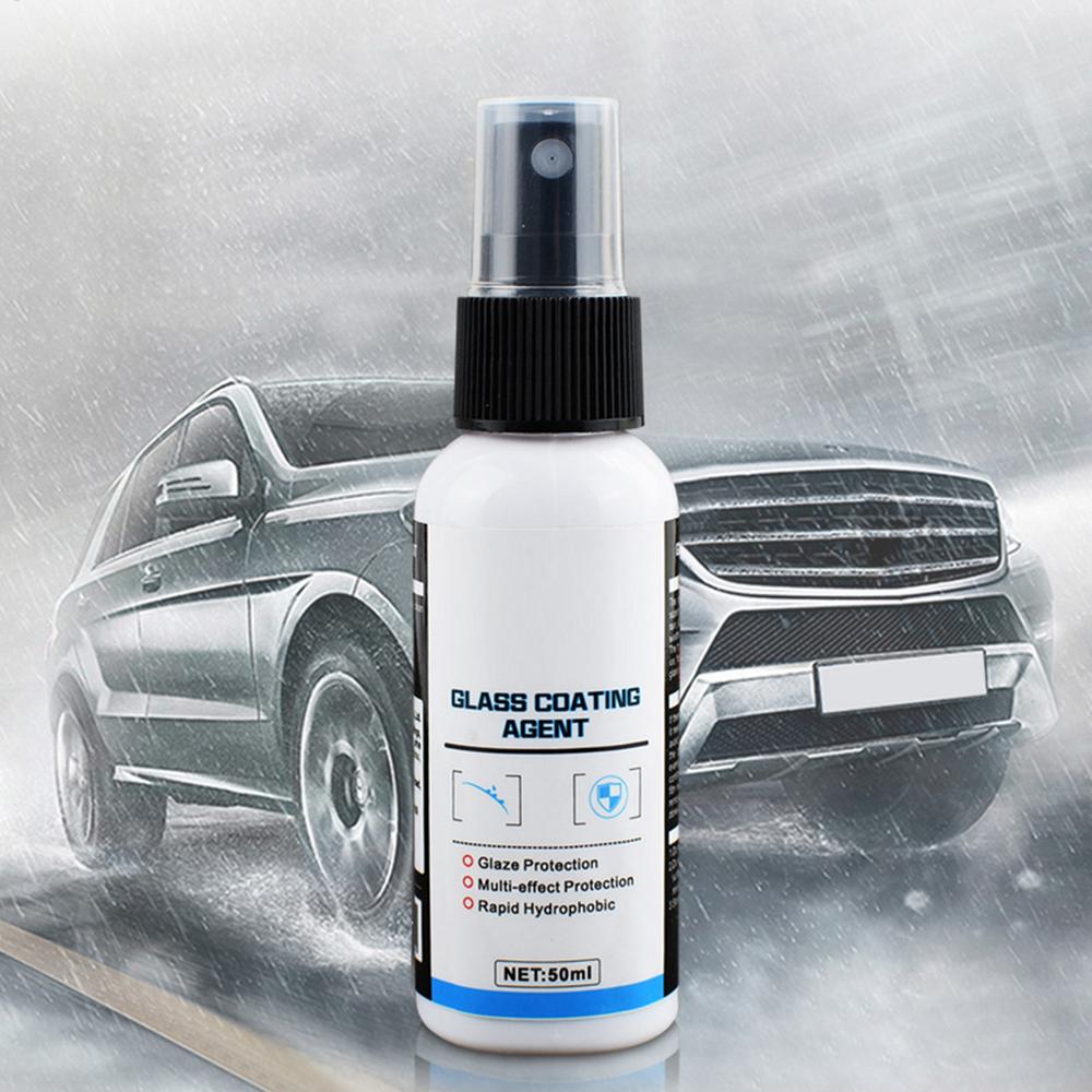 50ml Anti-fog Agent Waterproof Rainproof Spray Car Front Windshield Coating Agent Anti Mist Goggles Defogging Car Cleaner Spray