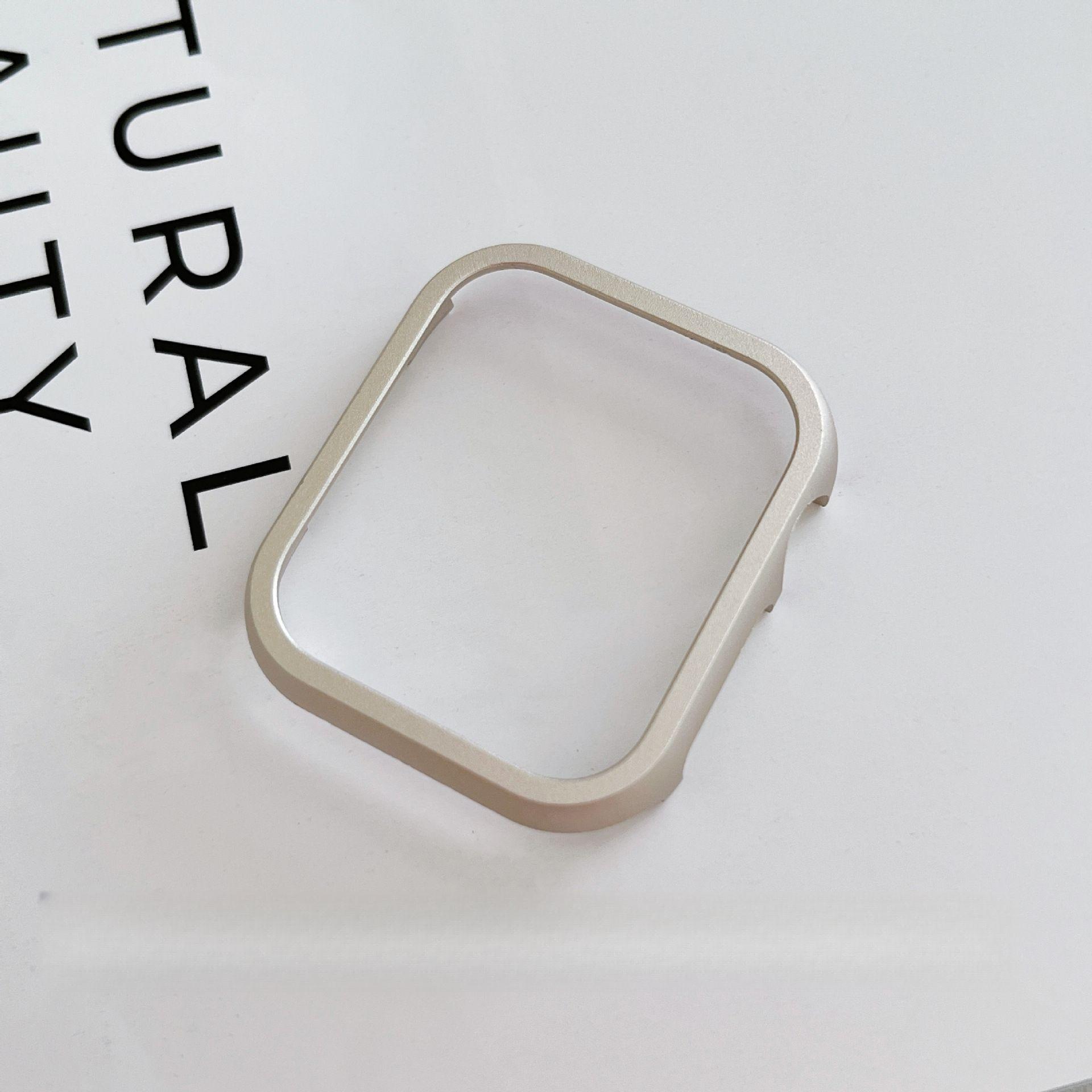 

Металевий каркас з алюмінієвого сплаву для Apple Watch S10 - металевий напівкорпус протиударний захисний чохол для iWatch 10/9/8/7/6/5/4/3/2/1/SE/Ultra/Ultra2 49 мм 49mm 【Ultra/2】