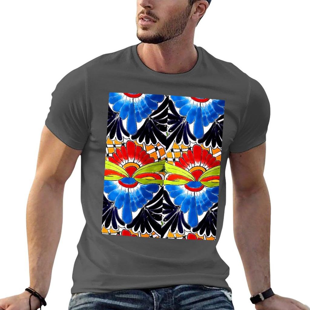 Blue And Red Talavera Tshirt T Shirt Unisex Designer G Unisex T Shirts For Unisex Unisex T Shirts For Unisex Casual Tshirt