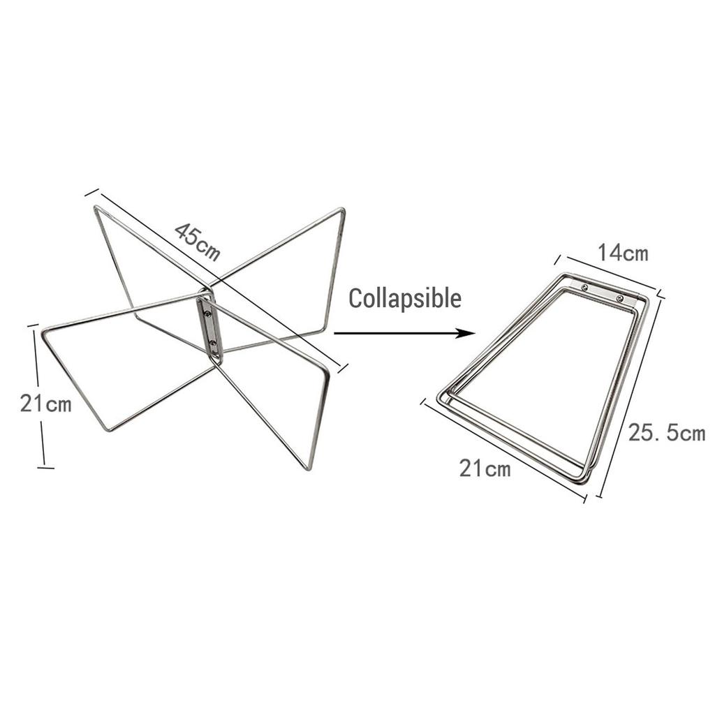 1/2PCS Camping Folding Cooler Box Stand Ice Box Stand Shelf Aluminum Alloy Cool Box Container Holder Outdoor Camping Supply