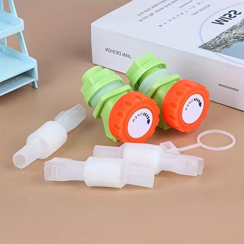 Plastic Water Faucet Replacement Outdoor Useful Knob Type Drinking Water Bucket Tap Plastic Tap Replacement Wine Bottle Faucet