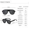 2024 New Fashion Men Women Sunglasses Large Frame Retro Glasses Uv Protection for Outdoor Travel Eyewear Mountaineering Glasses