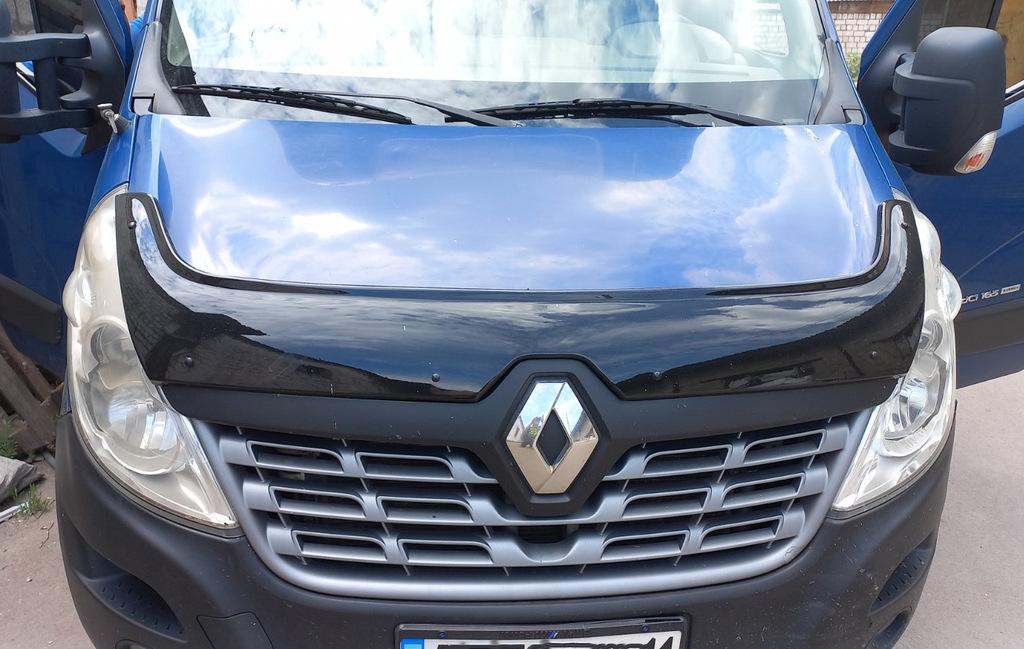

Дефлектор капота 2015-2019 (EuroCap) для Renault Master