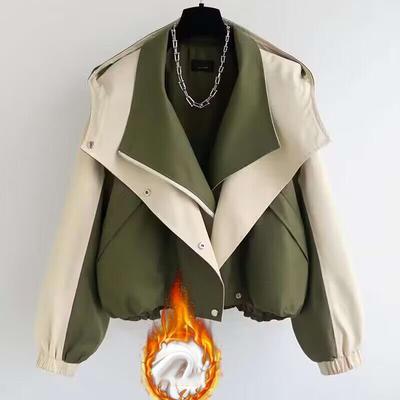 Fashion Korean Women Safari Style Trench Jackets Autumn Casual Vintage All Match Outerwear Tops