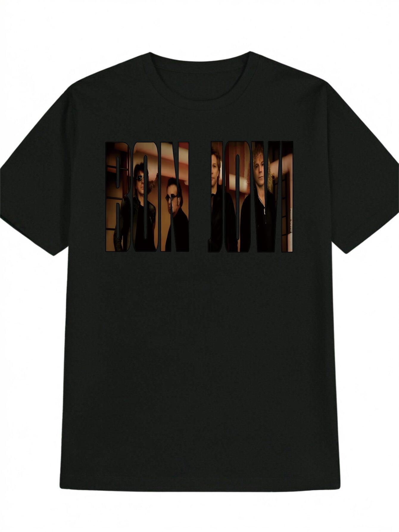 Casual Graphic T-shirt with DON JUAN Vertical Portrait Print - Black Round Neck Summer Tee XXXL