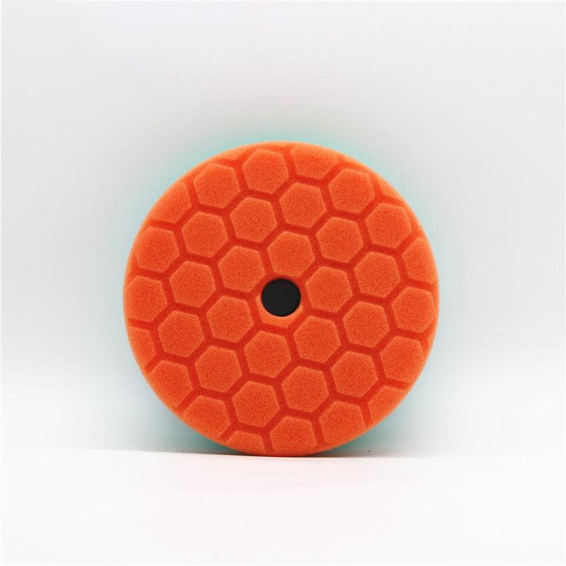 Five-inch Hexagonal Honeycomb Self-Adhesive Polishing Pad for Scratch Repair and Mirror Finish