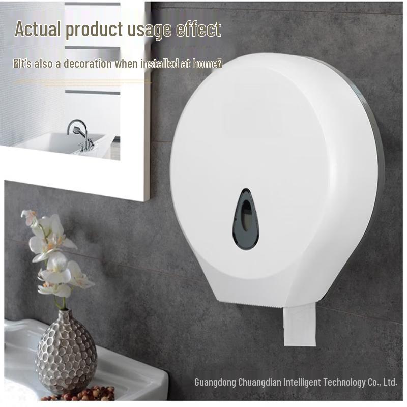 Wall-Mounted Large Roll Toilet Paper Holder