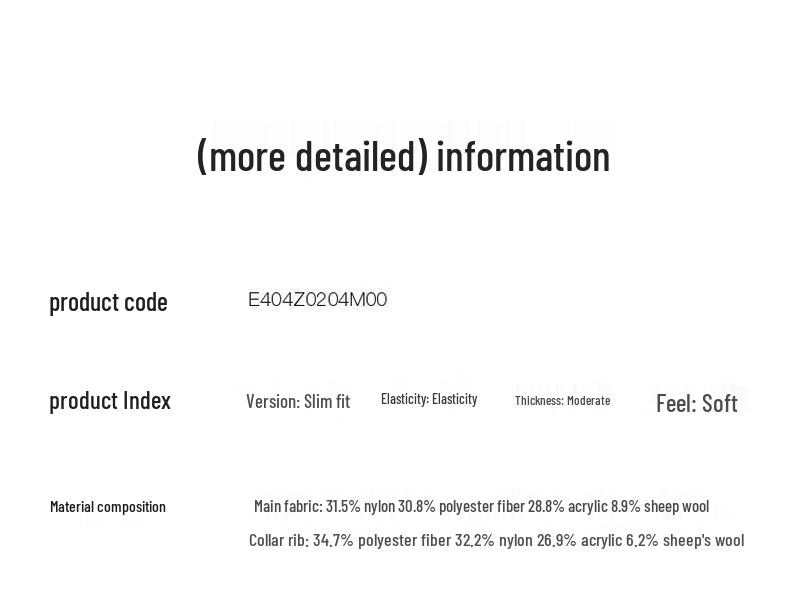 Sancai Women's 2025 Winter Contrast Round Neck Knit Sweater