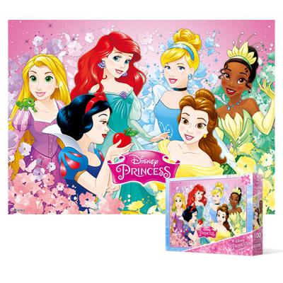 Disney Princess - Ljus säsong (Överdimensionerad) Jigsaw Puzzle Disney Animation 100 Pieces, populärt koreanskt pussel