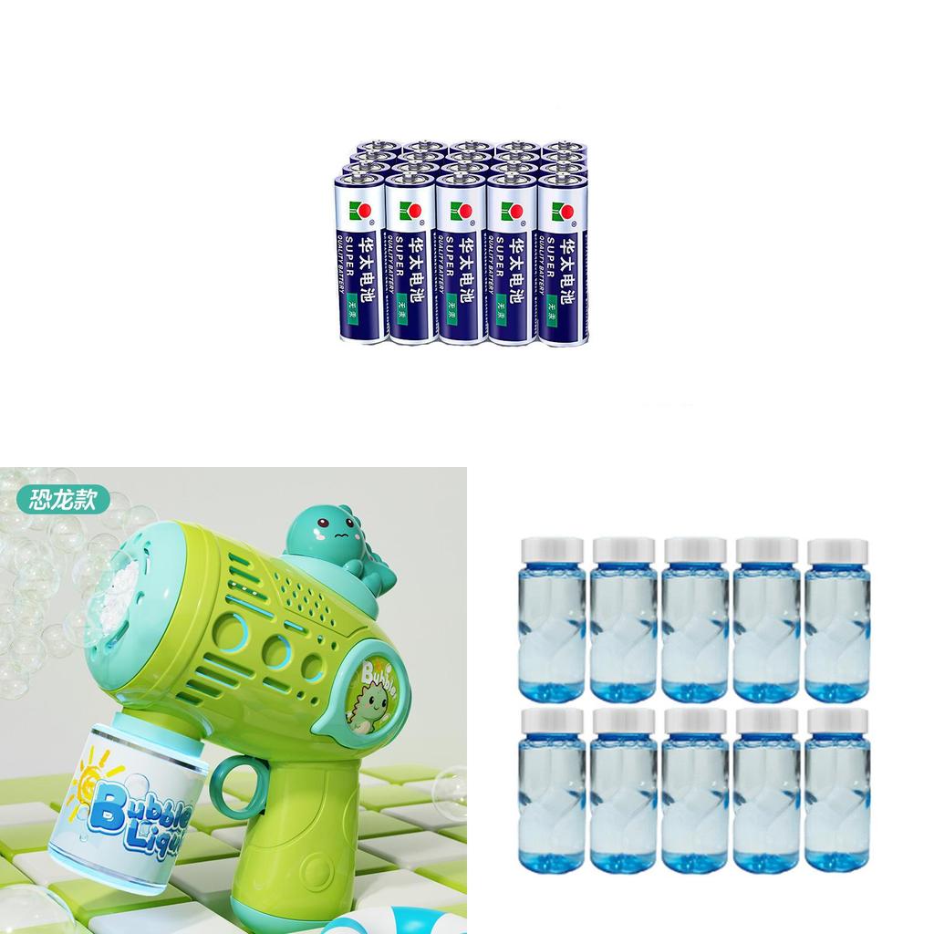 Handheld Bubble Blower With Cartoon Rabbit Dinosaur Duck Design For Children