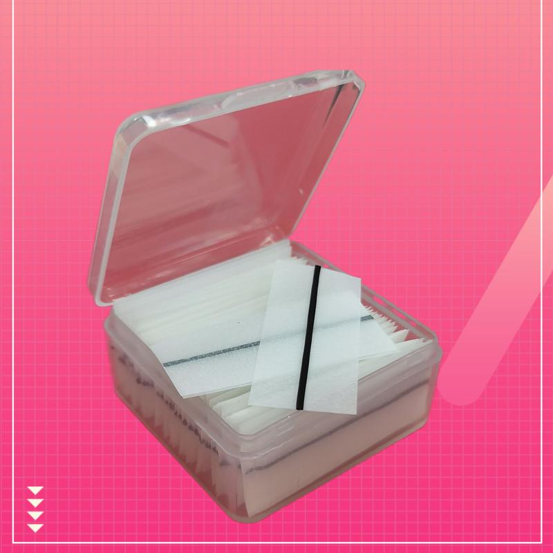 Self-Adhesive False Eyelash Clear Black Heat-Sensitive Jelly Strip, Reusable Long-Lasting Windproof WaterproofMakeup