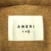 AMERI UNDRESSED Long Sleeve Wool Blend Long Shirt Dress F Brown Women Used