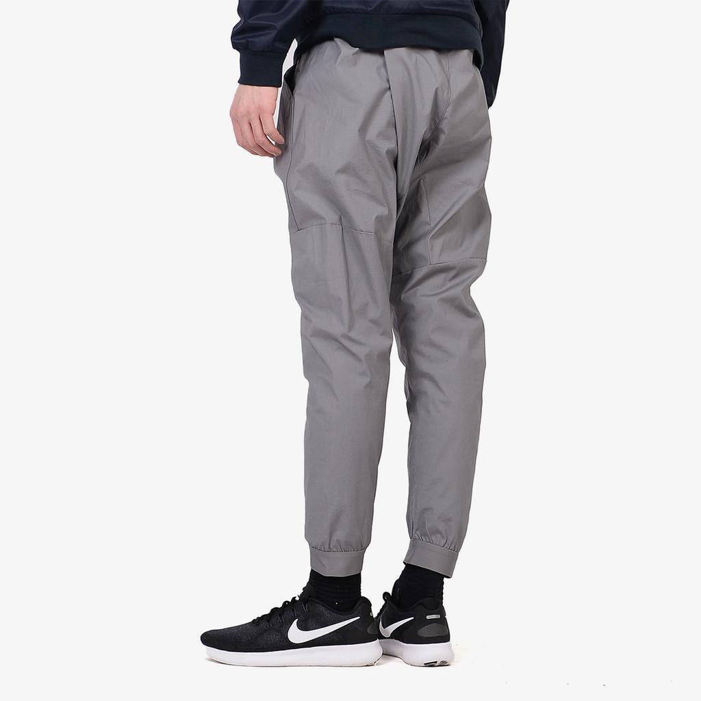 Nike Sports Lifestyle Series Logo Print Cuffed Sweatpants Men Bottoms Gray 823364-036