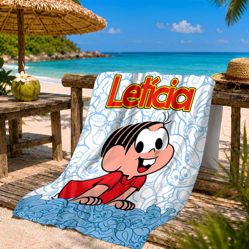 Monica's Adventures In Colorful Land Beach Towel Microfiber Beach Towel,Lightweight and Quick-Dry,for Summer Travel,Swimming Pool Fan Birthday Gift
