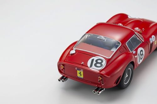 Kyosho Original 1/18 Scale Ferrari 250GTO 1963 Daytona 3h #18 (Red) Finished Product KS08438F