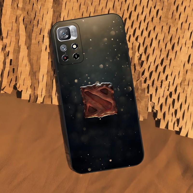 Game Dota 2 Logo Phone Case For Xiaomi Redmi 10A 9 10 9T 9A 8 8A Note 9S 7 11S 12 11 10S Pro Plus Cover