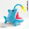 Angler Fish Plush Toy Devil Ray Stuffed Animal Deep Sea Monster Doll Kids Companion Soft Cuddle Toy Gift