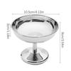 Stainless Steel Dessert Cup Pudding Cups Salad Dessert Holder Space Saving Snack Fruit Goblet Container For Pudding Parfait