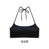 Women Halter Neck Backless Invisible Seamless Thin Strap Push Up Bra